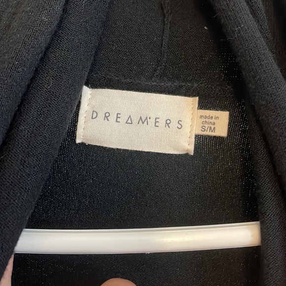 Black Flowy Cardigan size small - Picture 2 of 3